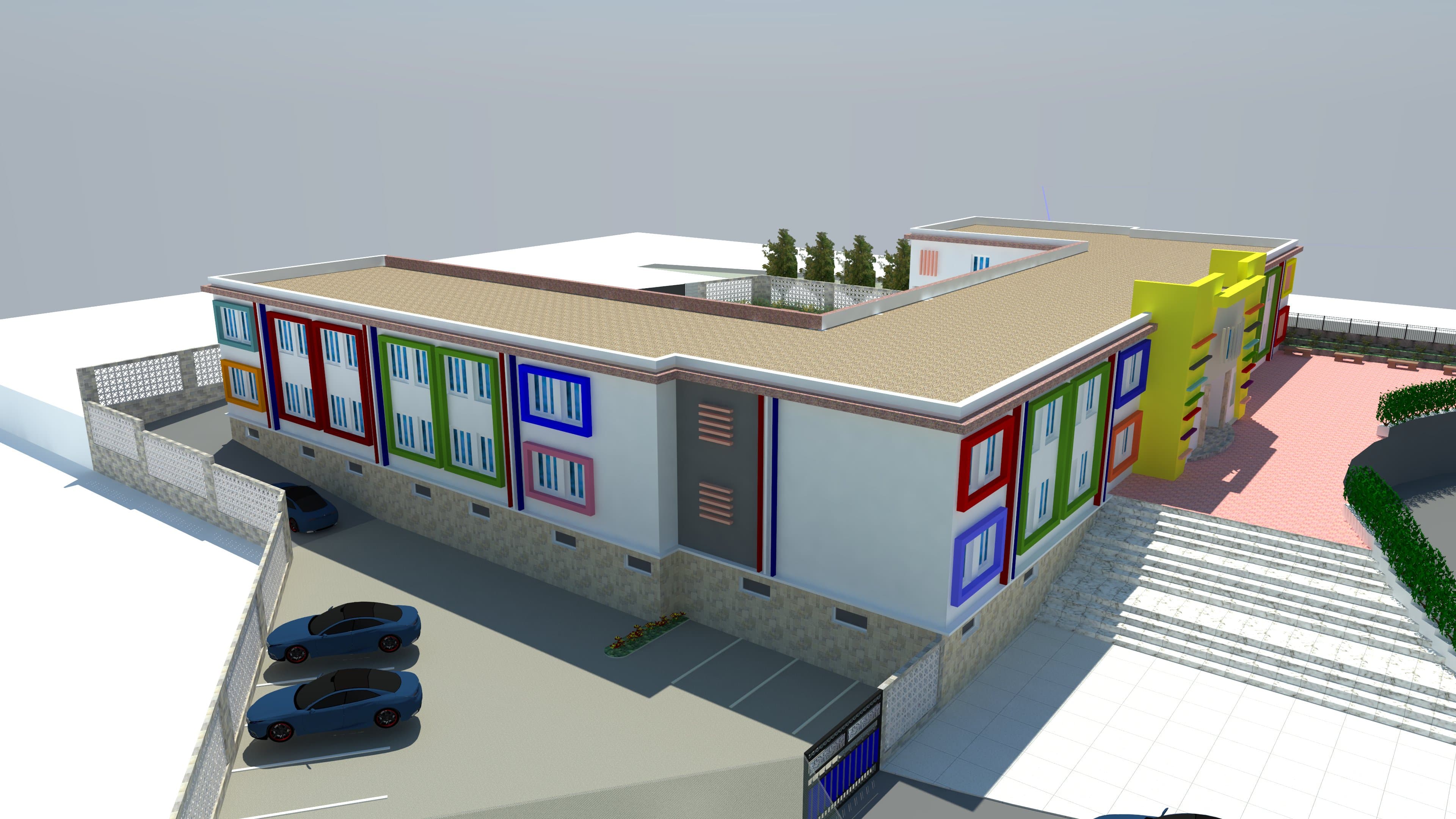 School Illustration